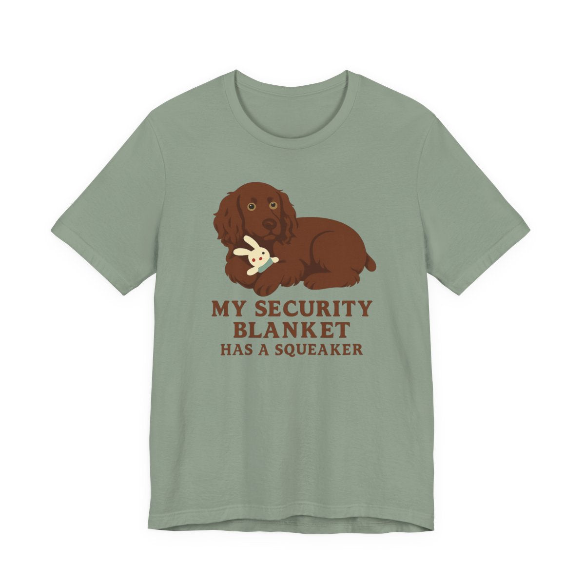 Boykin Spaniel Security Blanket Has a Squeaker T-shirt