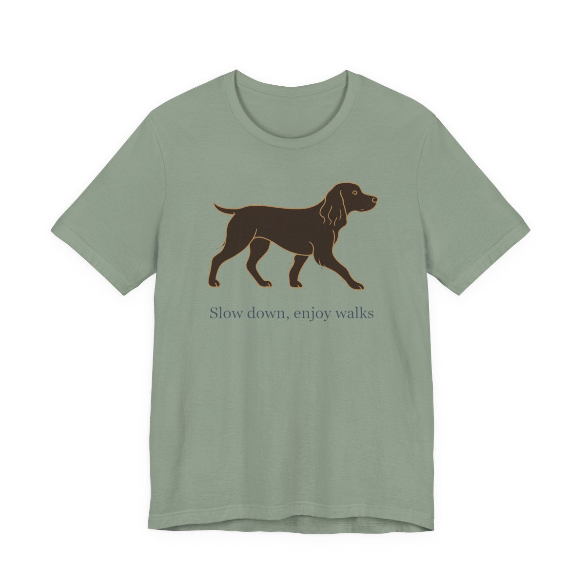 Boykin Spaniel Slow Down Enjoy Walks t-shirt, view 6