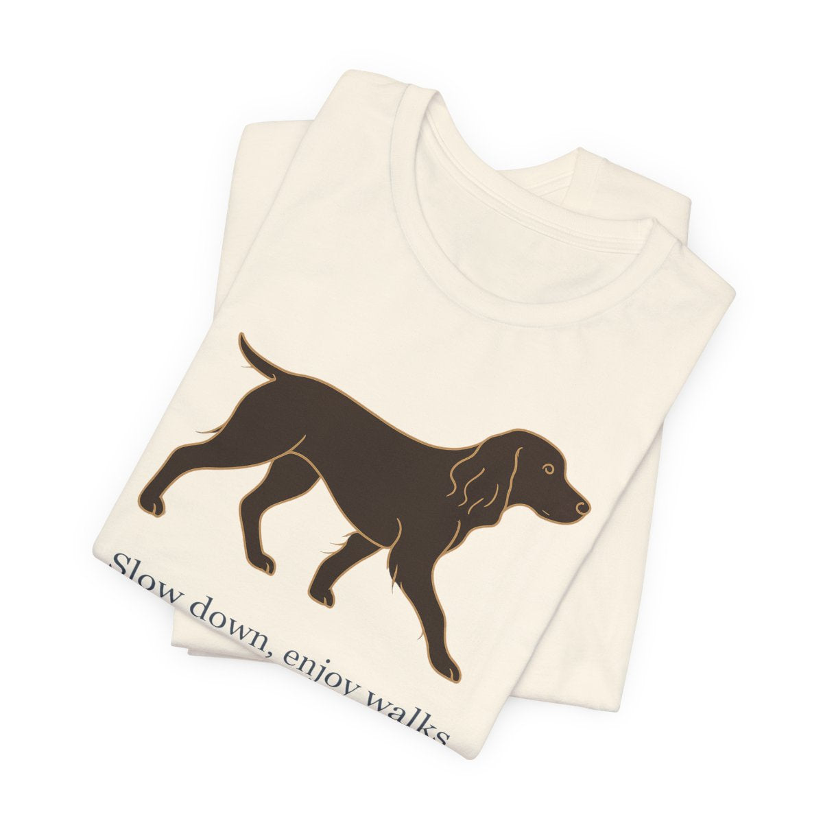 Boykin Spaniel Slow Down Enjoy Walks t-shirt, view 4
