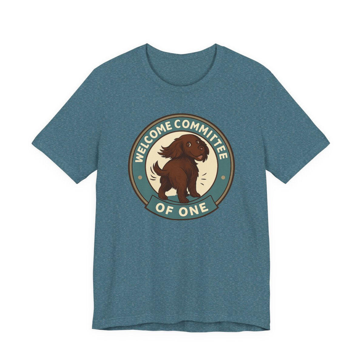 Boykin Spaniel Welcome Committee of One t-shirt, view 6