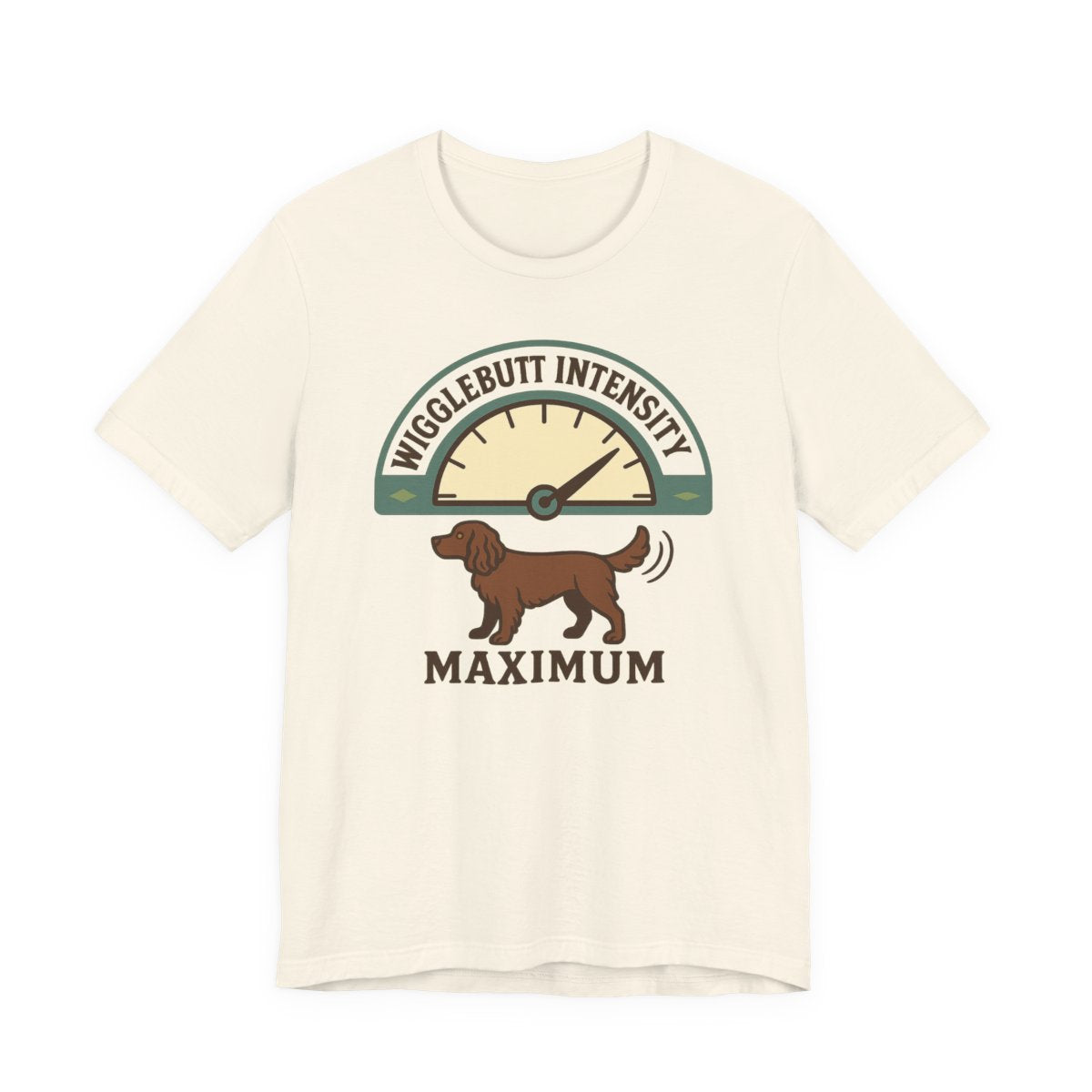 Boykin Spaniel Wigglebutt Intensity Maximum t-shirt, view 3