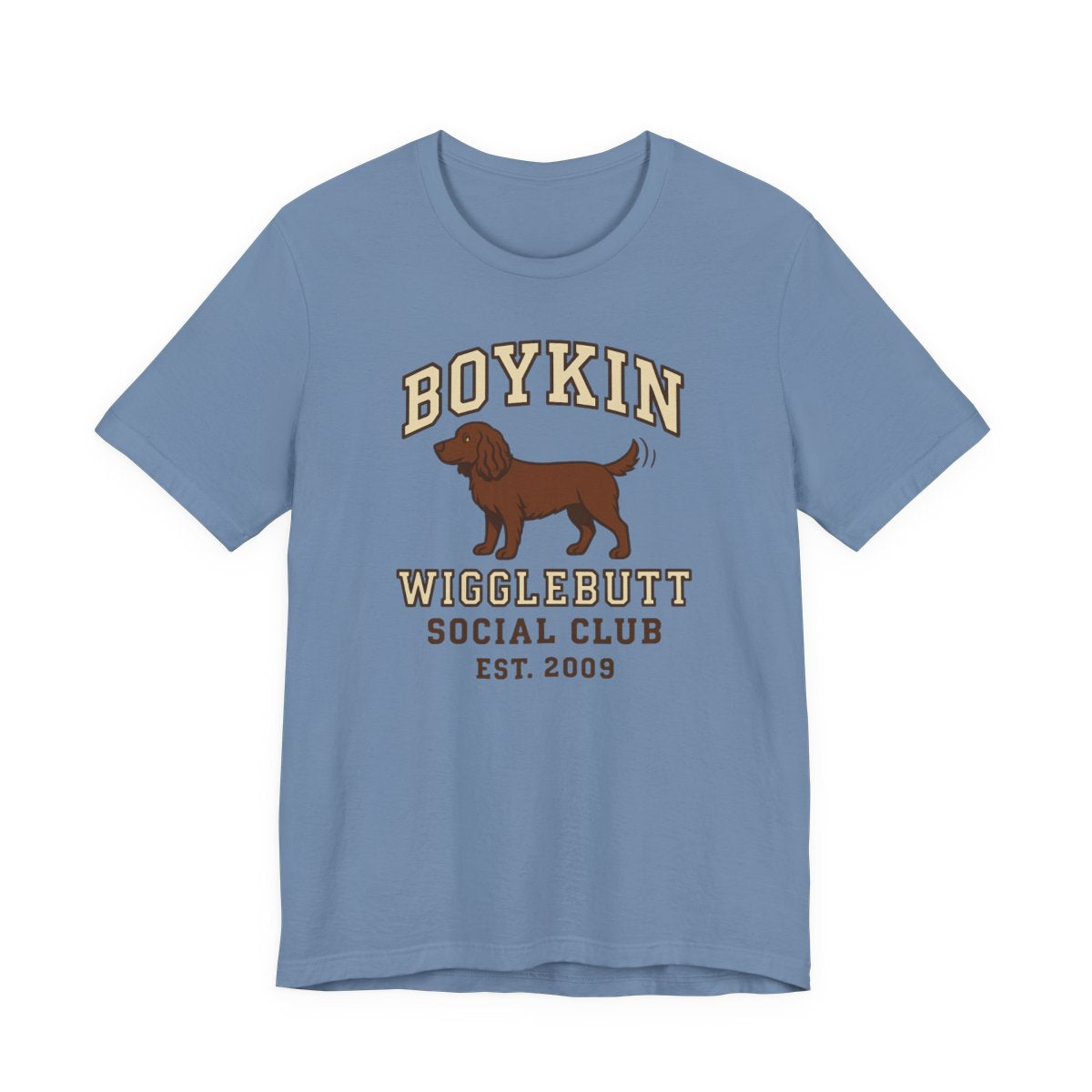 Boykin Spaniel Wigglebutt Social Club t-shirt, view 6