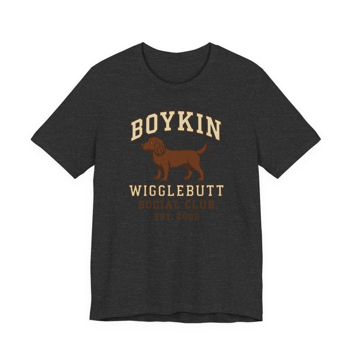 Boykin Spaniel Wigglebutt Social Club t-shirt, view 8