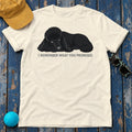 I Remember What You Promised Poodle T-Shirt in Natural