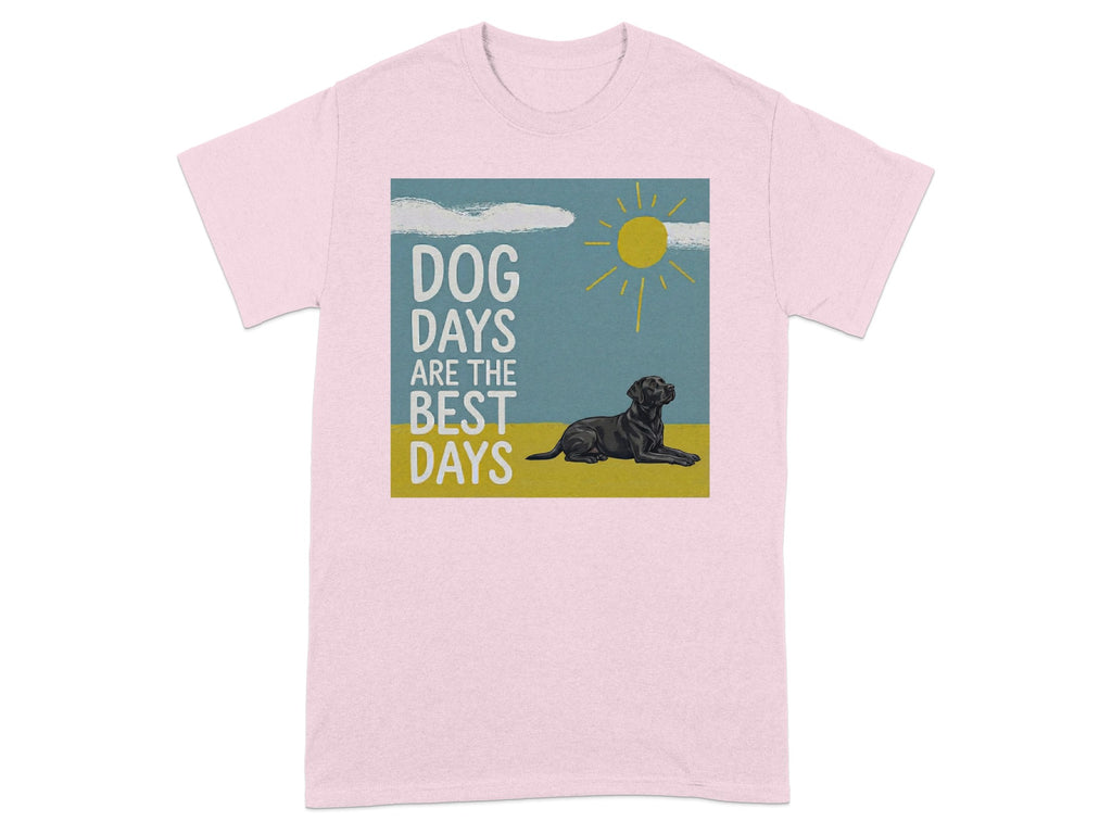 Dog Days Are The Best Days T-Shirt graphic product