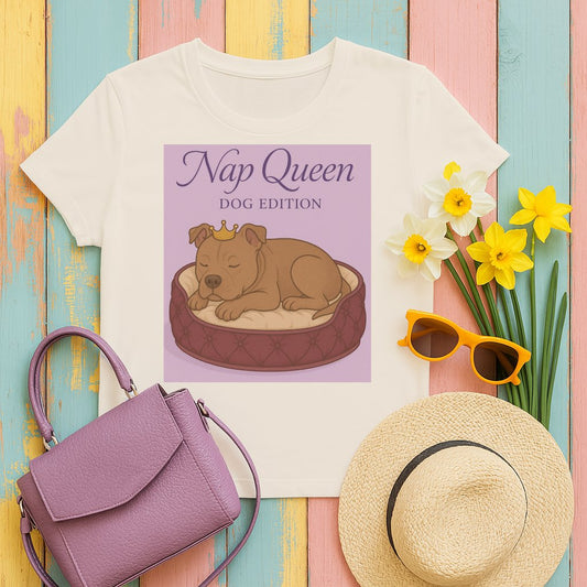 Nap Queen Dog Edition Graphic Tee shirt product type