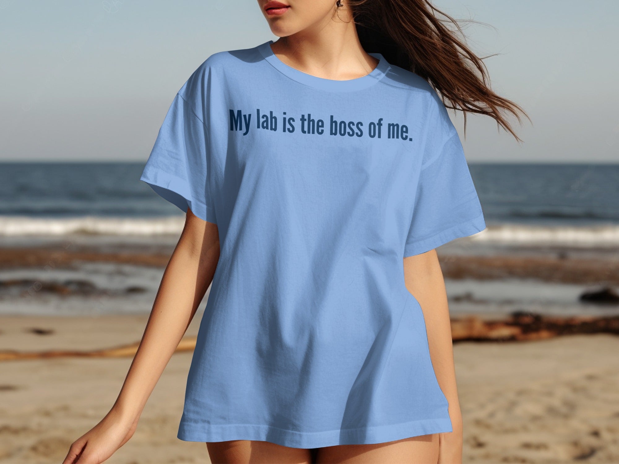 My lab is the boss of me T-shirt