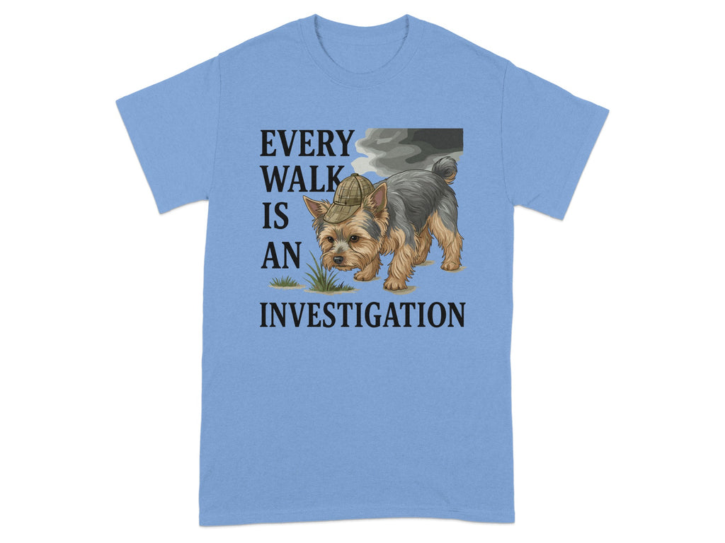 Every Walk is an Investigation T-shirt