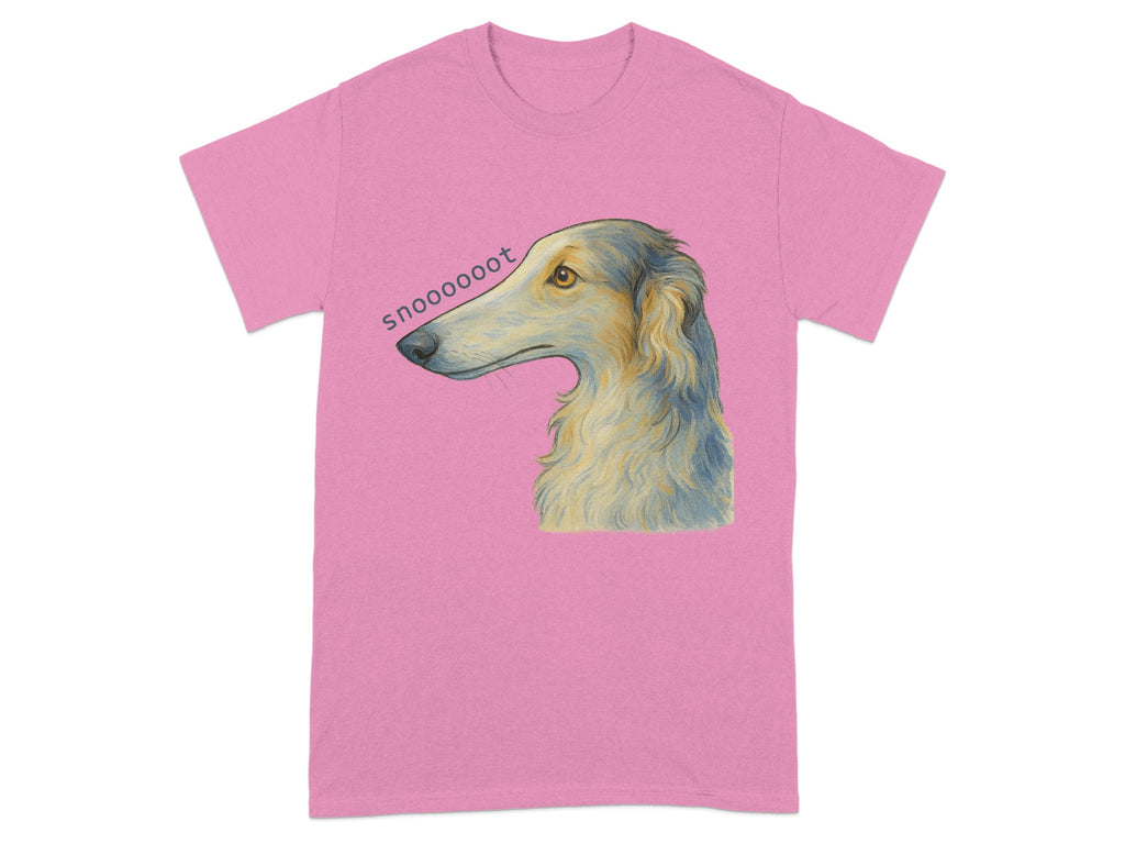 Snoooooot Dog Print Pink Graphic T-Shirt product type