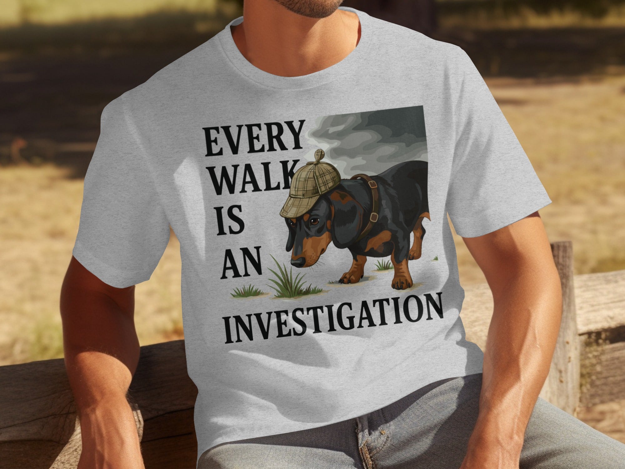 Every Walk is an Investigation Graphic Tee