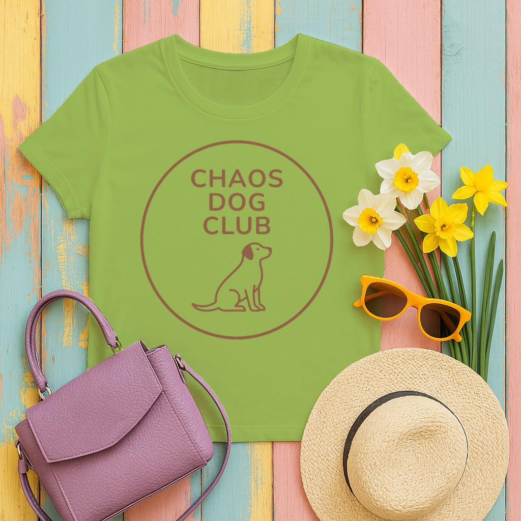 Chaos Dog Club Member Lab T-shirt in Kiwi
