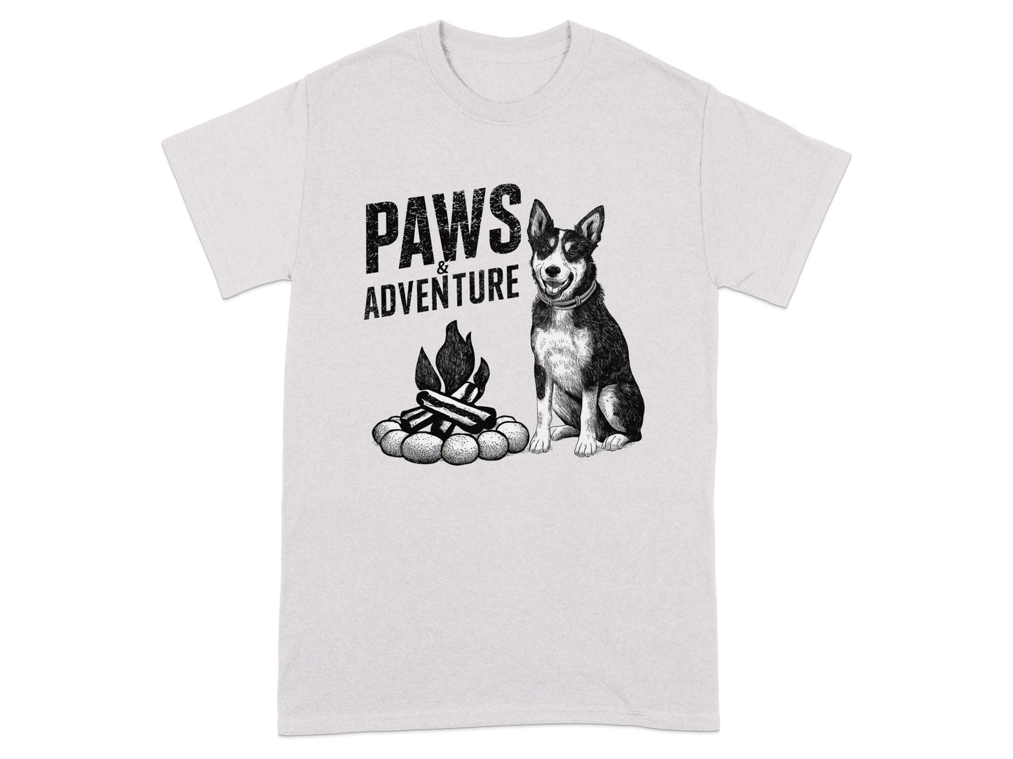 Paws Adventure Graphic Print Casual Tee shirt product type