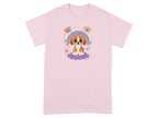 Cute Puppy with Rainbow and Butterflies T-Shirt