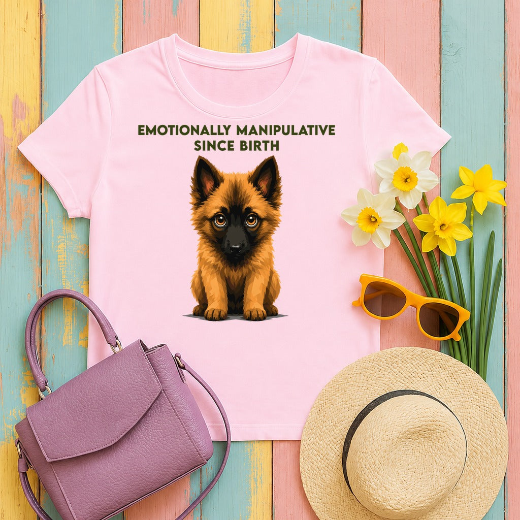 Manipulative Belgian Tervuren T-shirt in Light Pink