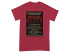Pointer Division Unknown Barks Tour 2025 Concert T-Shirt Cardinal Red T-shirt