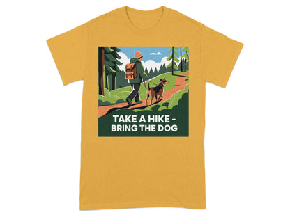 Take A Hike Bring The Dog Graphic T-Shirt product