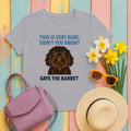 Barbet This Is Very Rude, Didn't You Know? Tee in Athletic Heather
