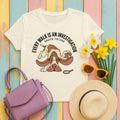 Bracco Italiano Detective Walk T-Shirt in Natural