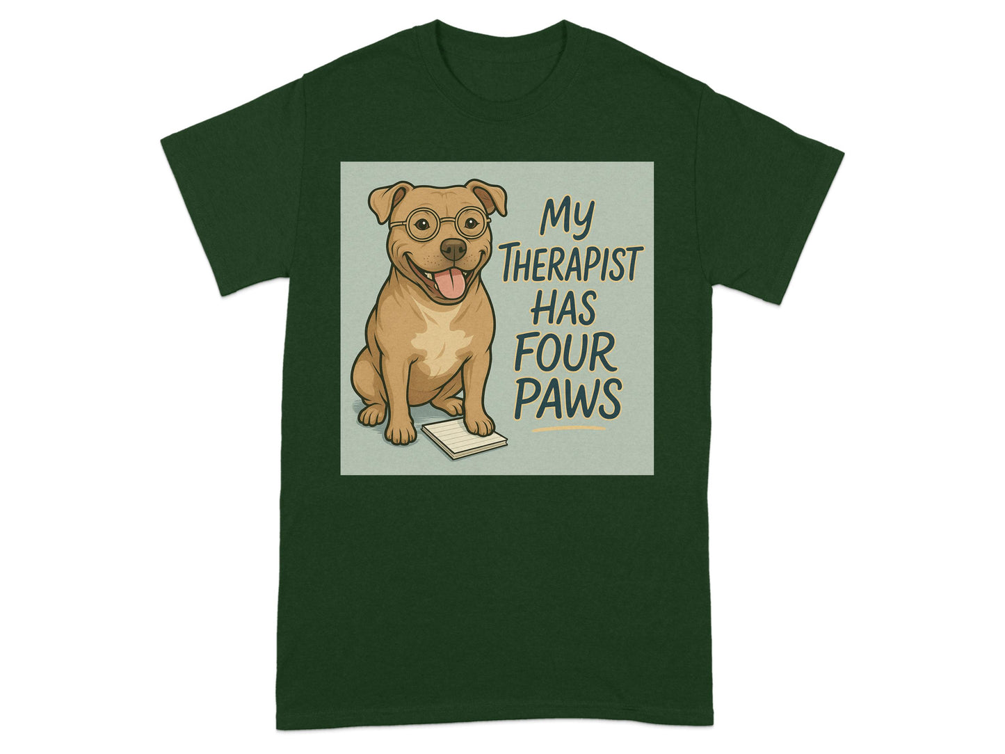 My Therapist Has Four Paws Graphic T-shirt product