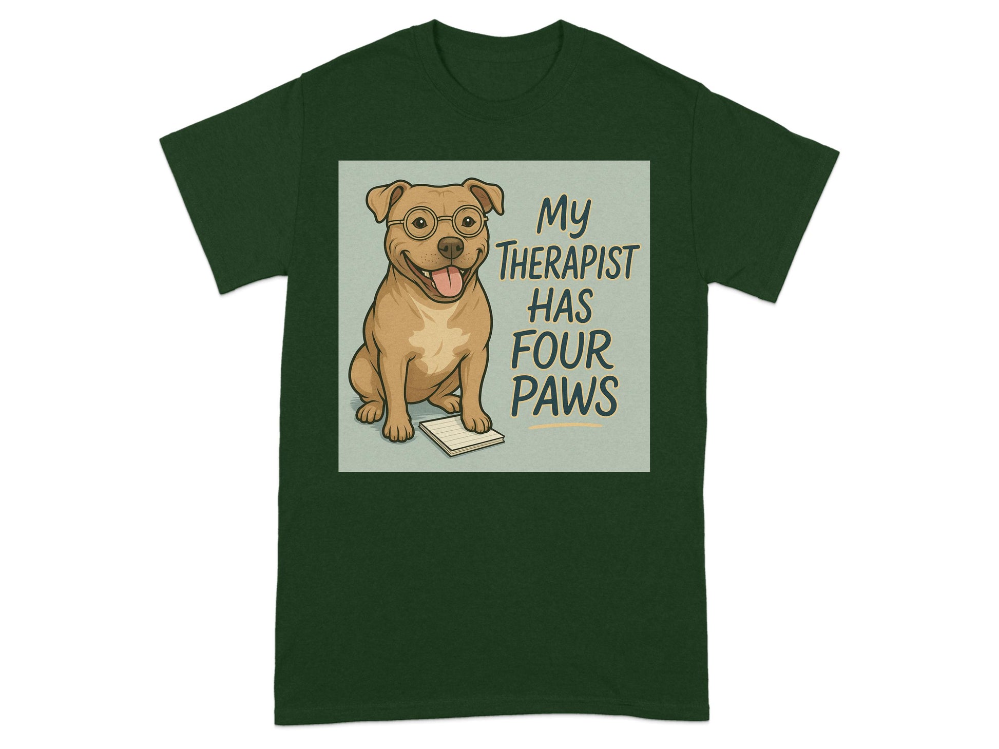 My Therapist Has Four Paws Graphic T-shirt product