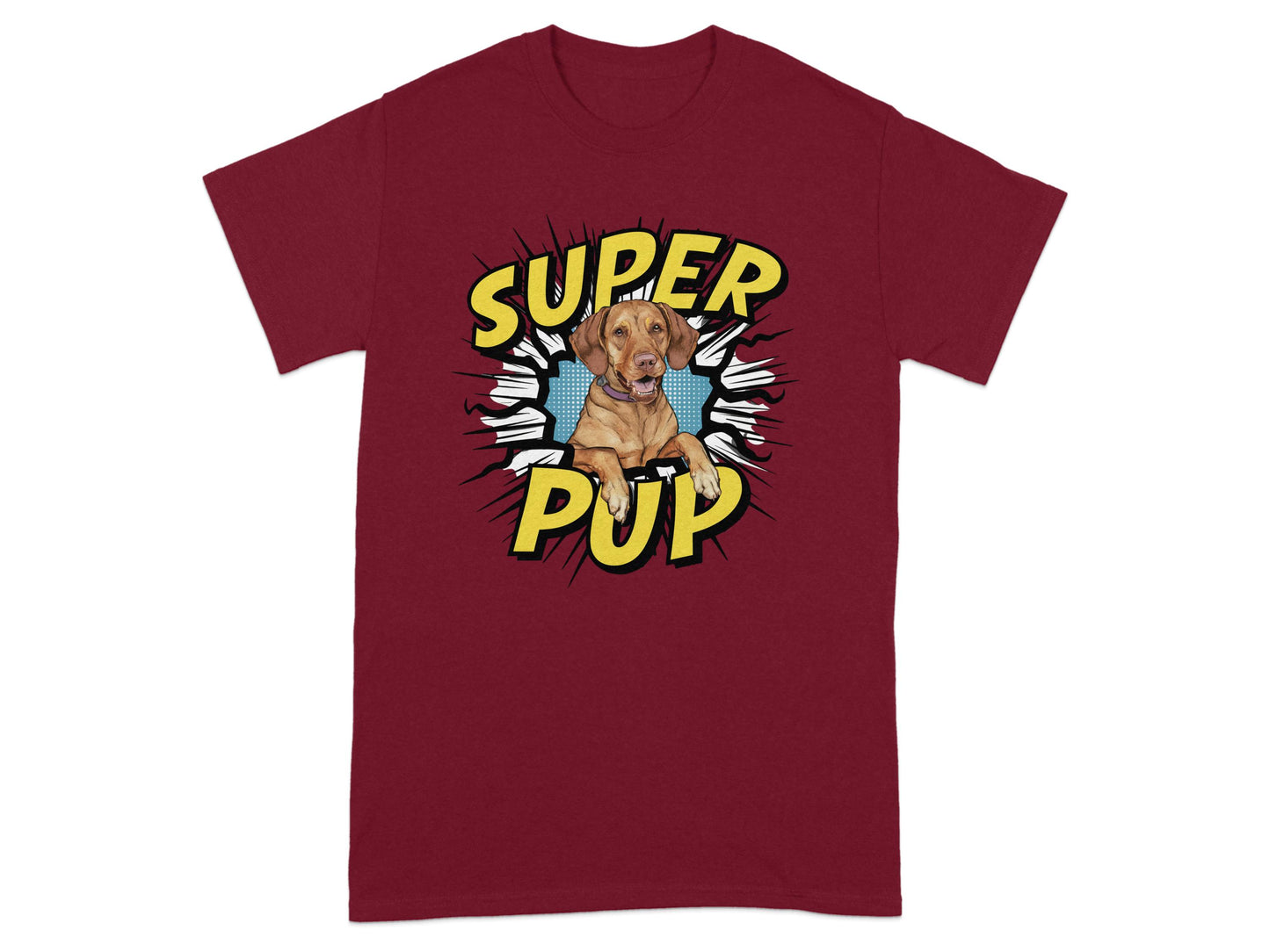 Super Pup Graphic Tee Perfect for Dog Lovers product type