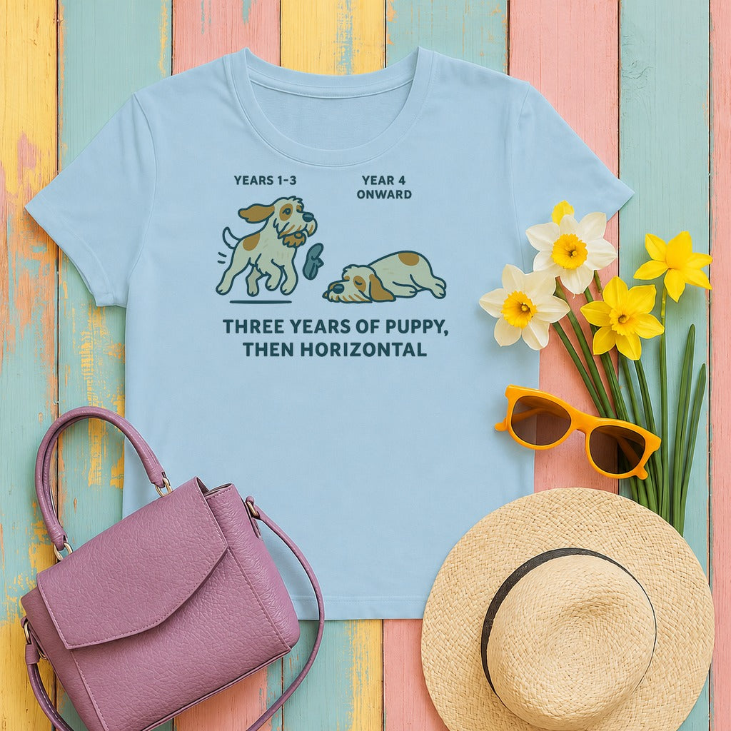 spinone-italiano boisterous-three-years tee flat lay hero v8