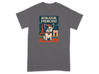 Bonjour Frenchie Graphic Tee Shirt Product