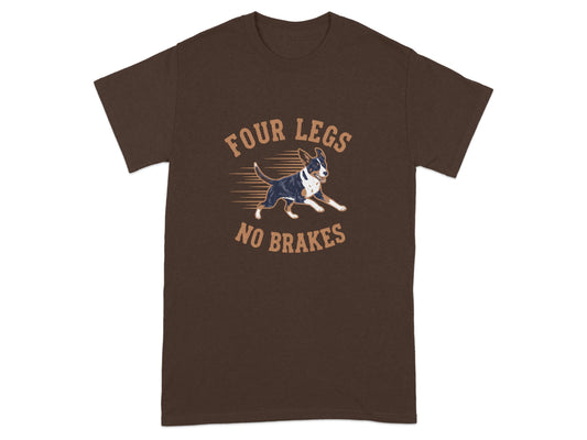 Four Legs No Brakes Graphic Statement T-Shirt product type
