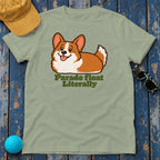 Parade Float Literally Corgi T-Shirt — Sage