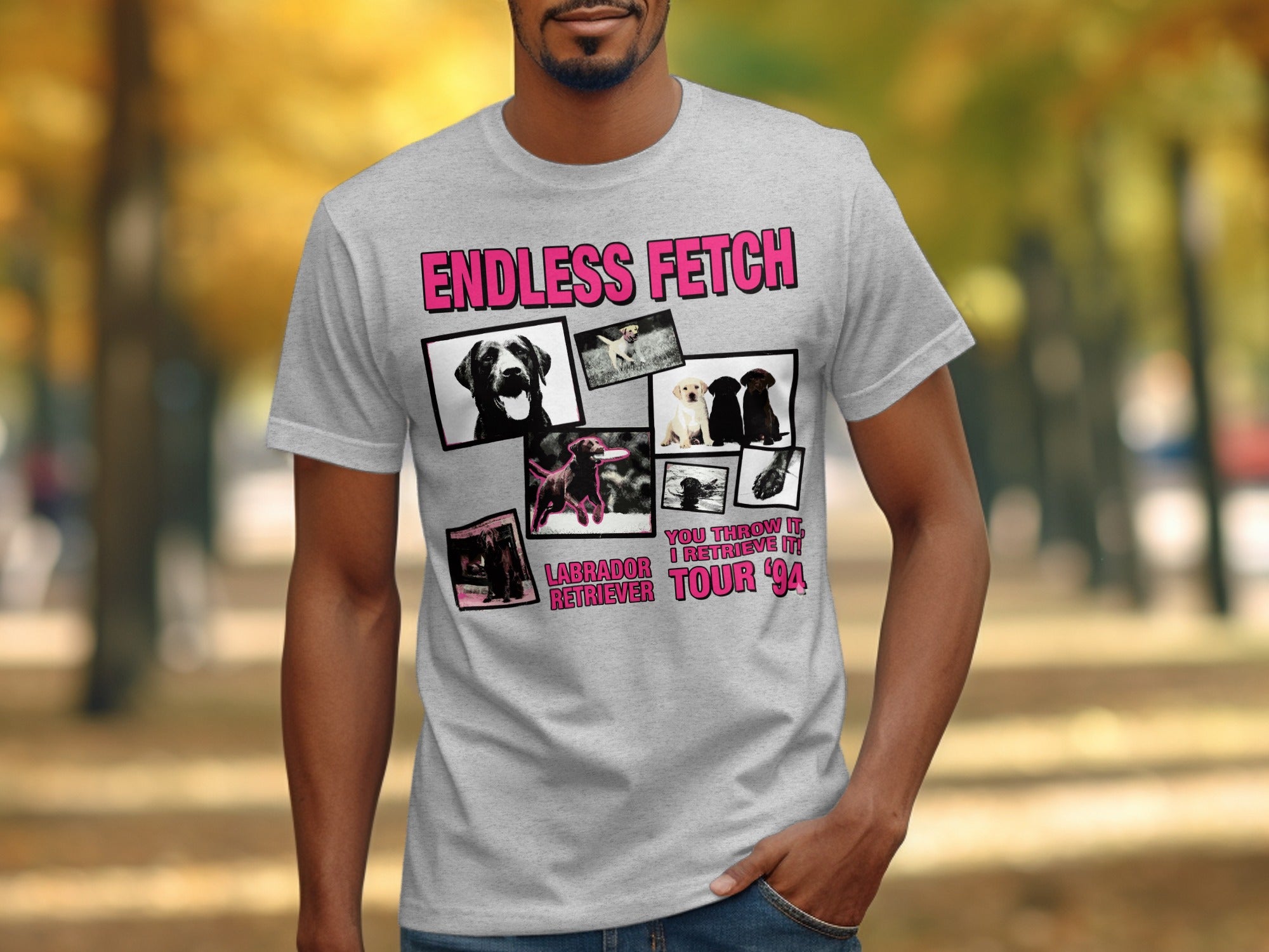 Endless Fetch Labrador Retriever Tour '94 T-shirt