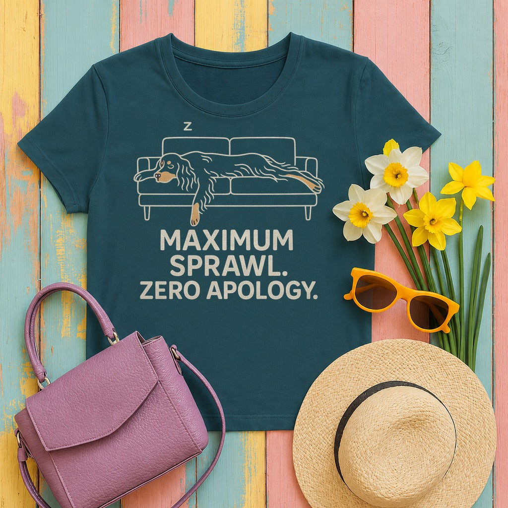 Gordon Maximum Sprawl Tee in Heather Deep Teal