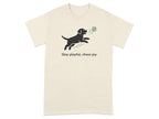 Stay Playful Chase Joy Dog Illustration T-shirt