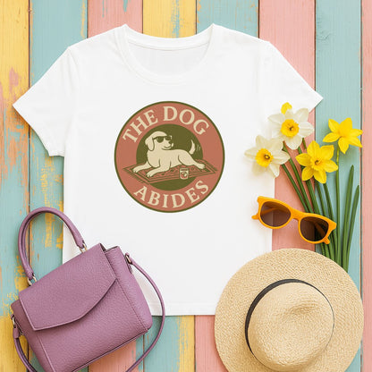The Dog Abides Graphic Shirt fashion product