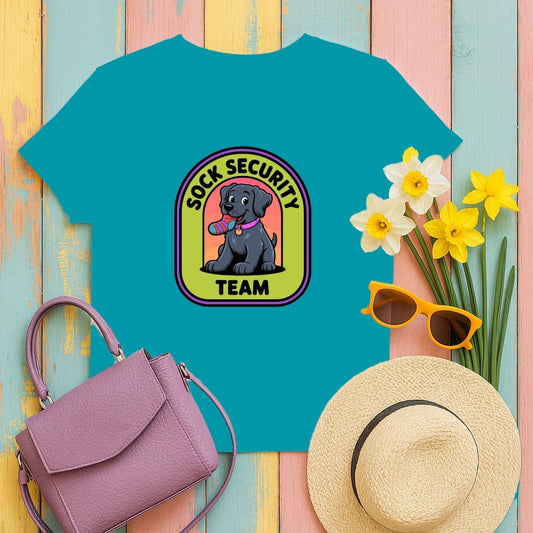 Sock Security Team Graphic Printed T-shirt product type