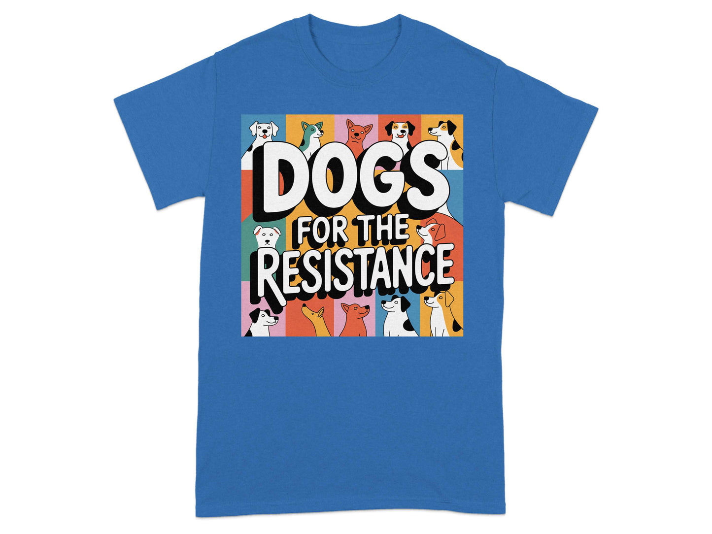 Dogs for The Resistance Graphic Print T-shirt product