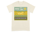 Dog Days Are The Best Days Yellow Lab T-Shirt Natural T-shirt