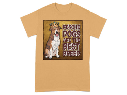 Rescue Dogs Are The Best Breed T-shirt product
