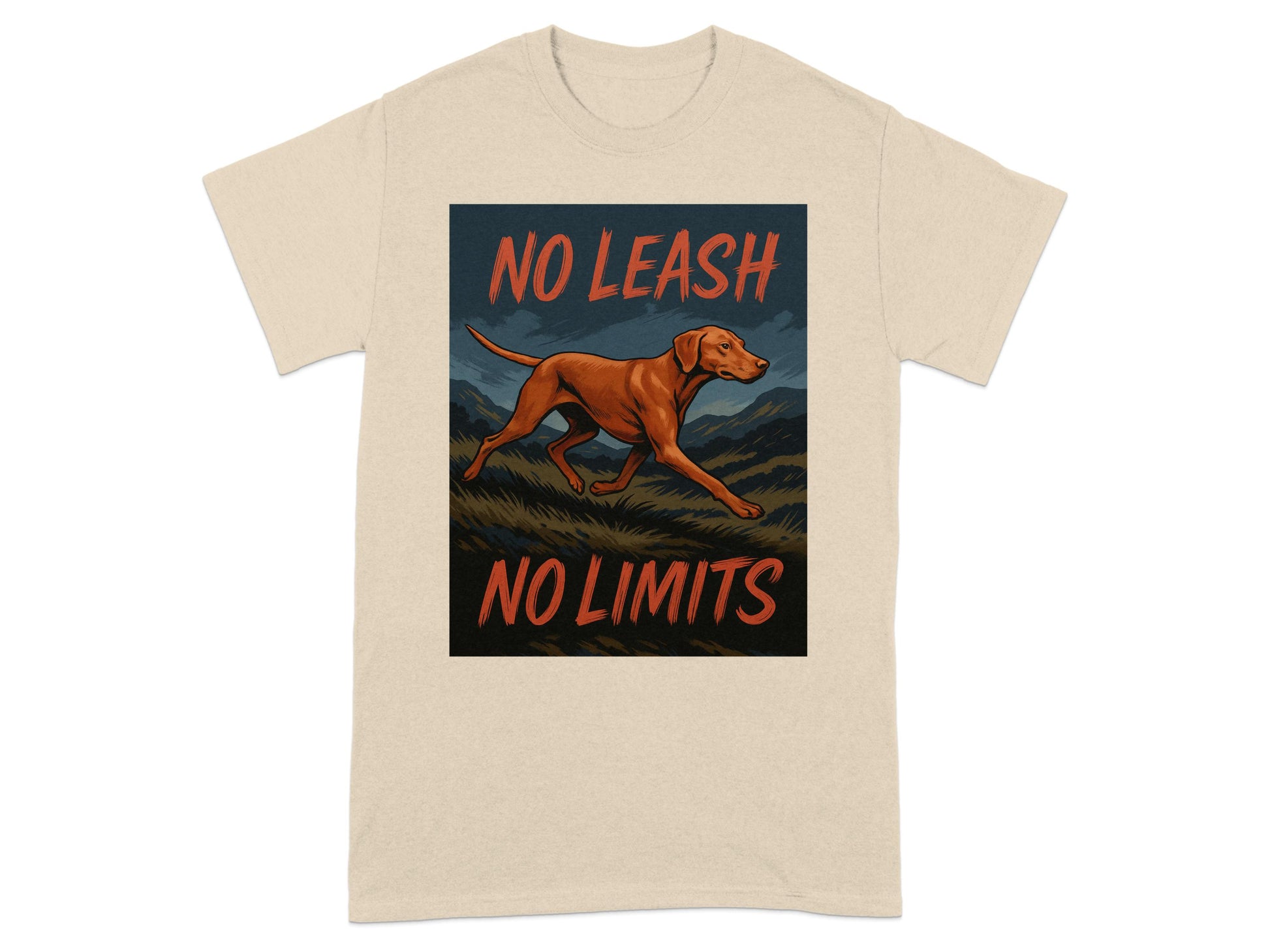 No Leash No Limits Graphic T-shirt product