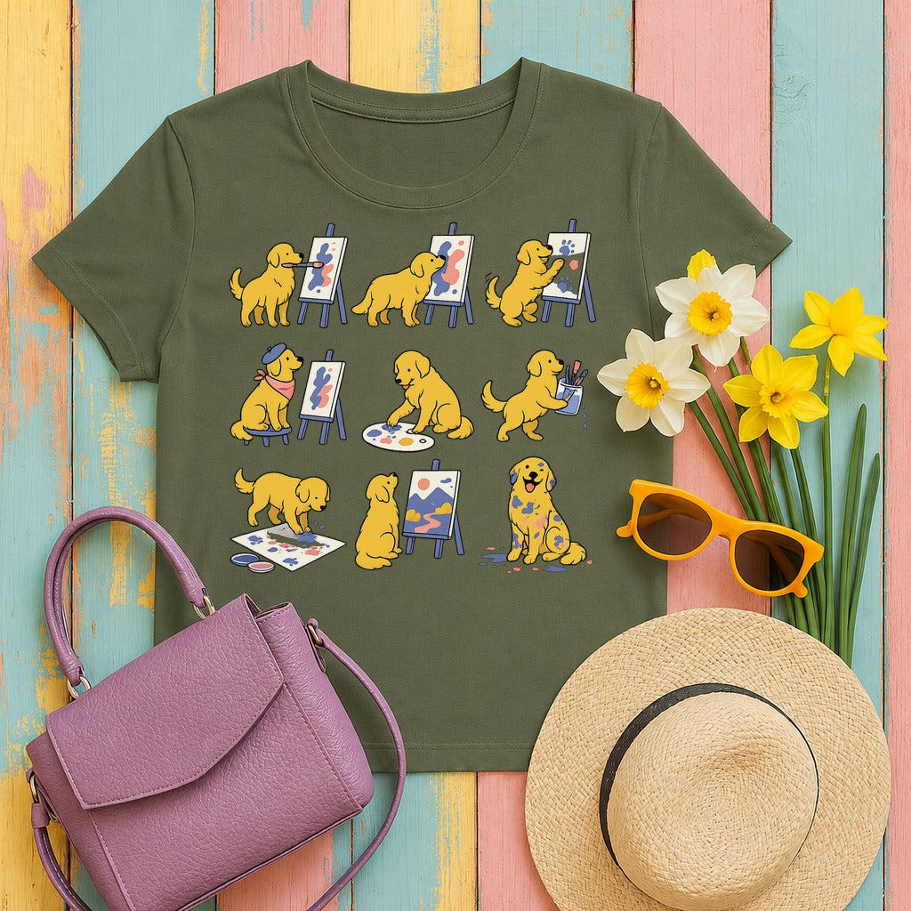 w3hero golden-retriever-artisan-t-shirt tee flat lay hero v8