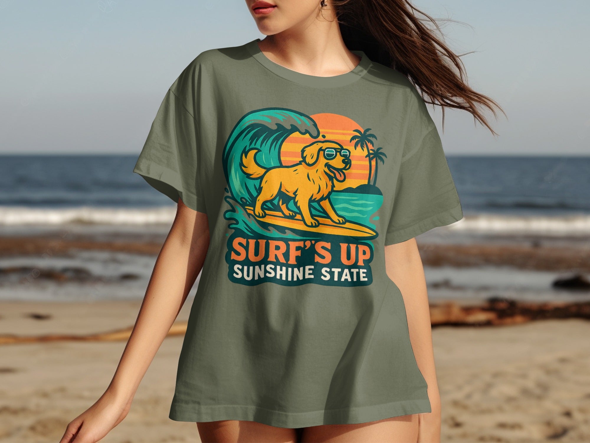 Surf's Up Sunshine State Graphic T-shirt product