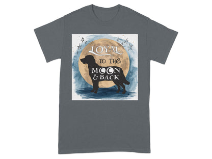 Loyal to the Moon and Back Dog Graphic T-Shirt product type