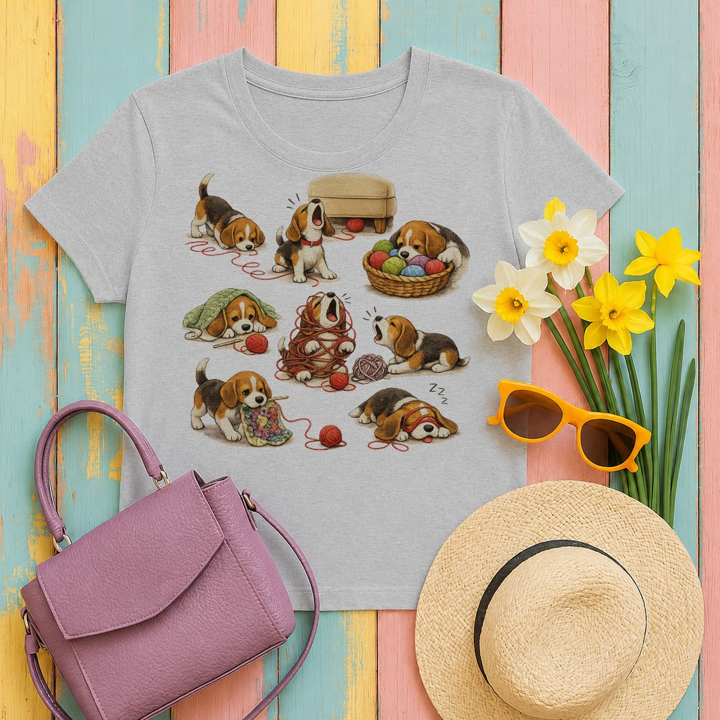 migbackfill beagle-yarn-playtime-t-shirt tee flat lay hero v8