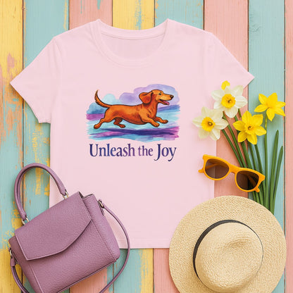 Unleash the Joy Dachshund Design T-shirt product