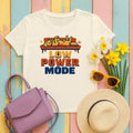 Low Power Mode Golden T-Shirt in Natural