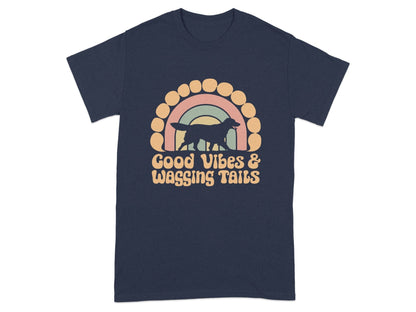 Good Vibes and Wagging Tails Graphic T-Shirt product