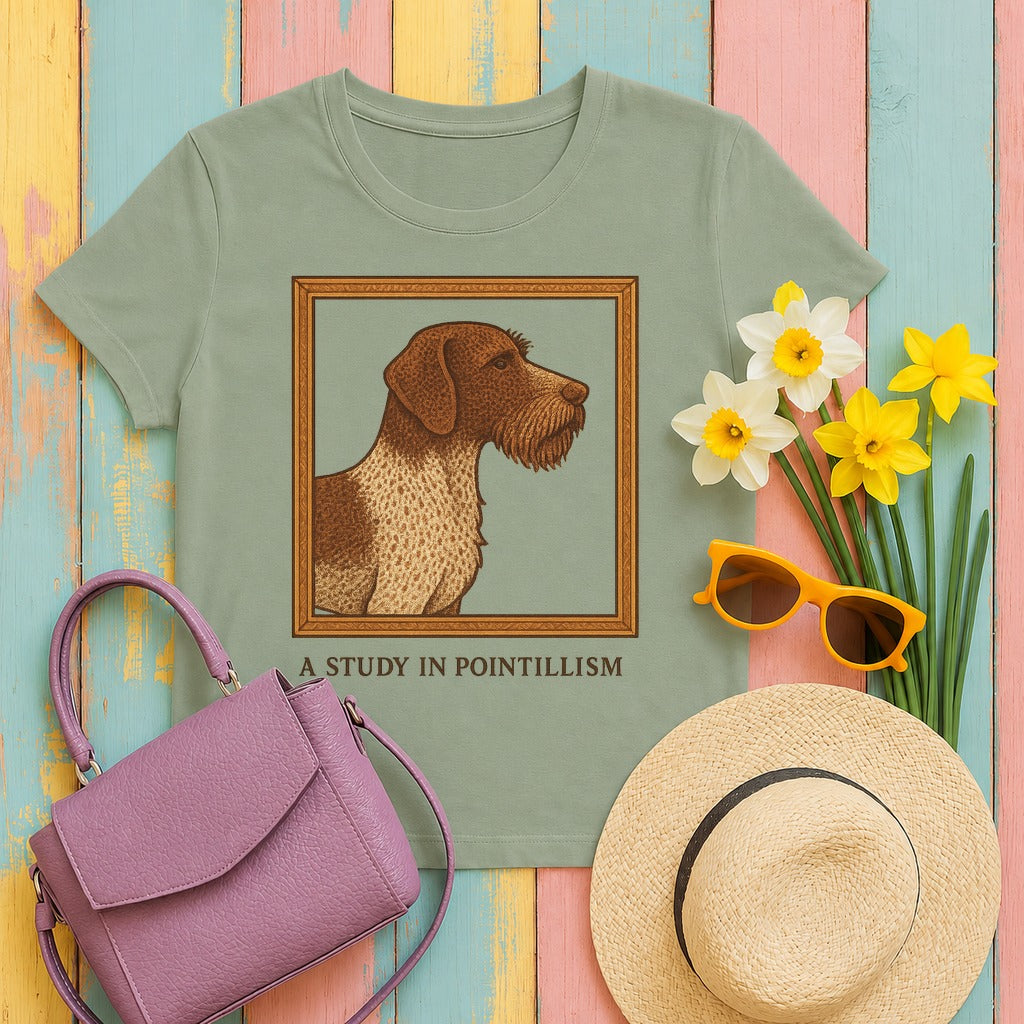 GWP A Study in Pointillism Tee in Sage