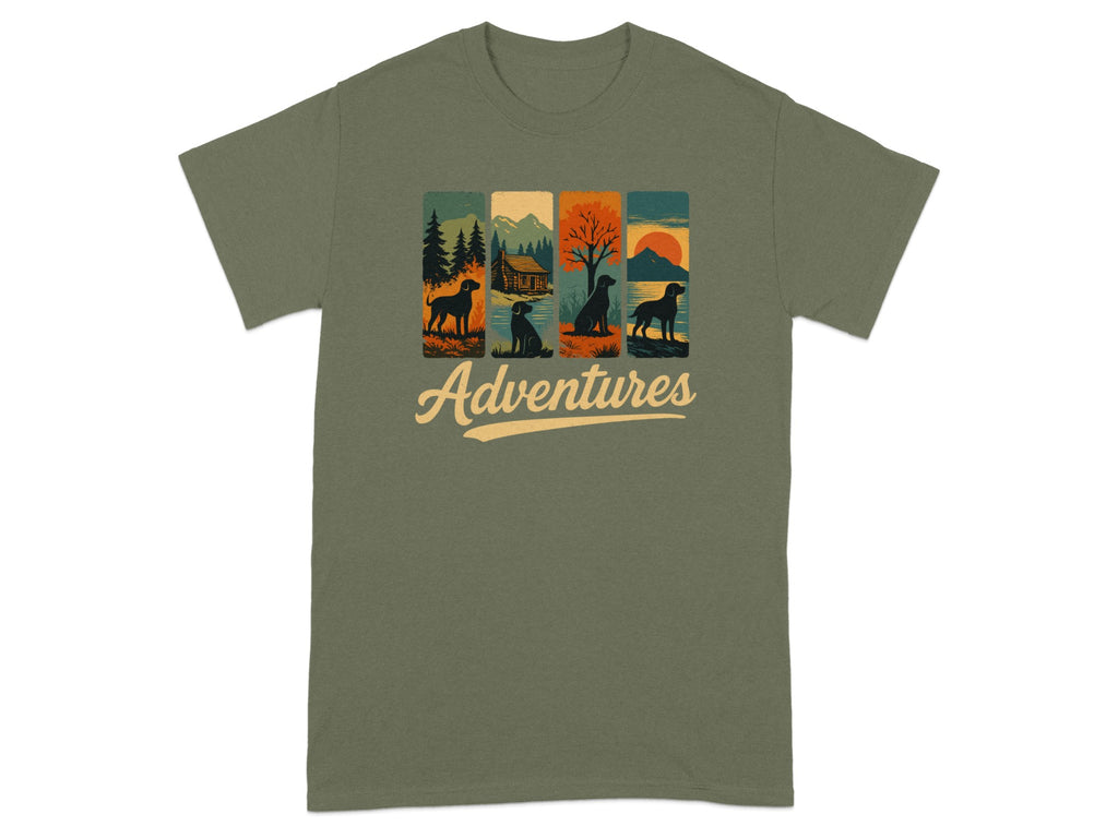 Outdoor Adventures Graphic Tee Perfect for Nature Lovers