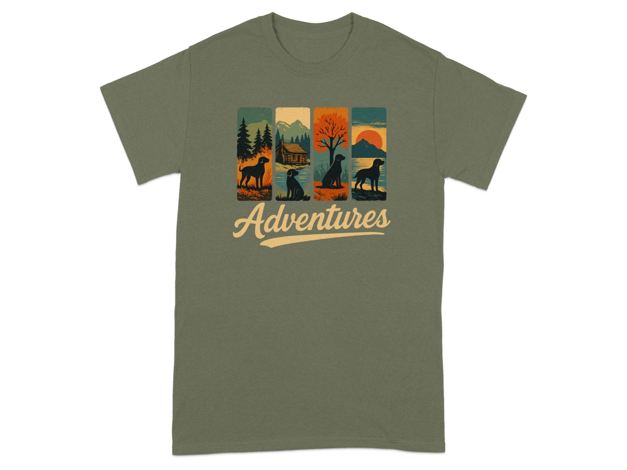 Outdoor Adventures Graphic Tee Perfect for Nature Lovers