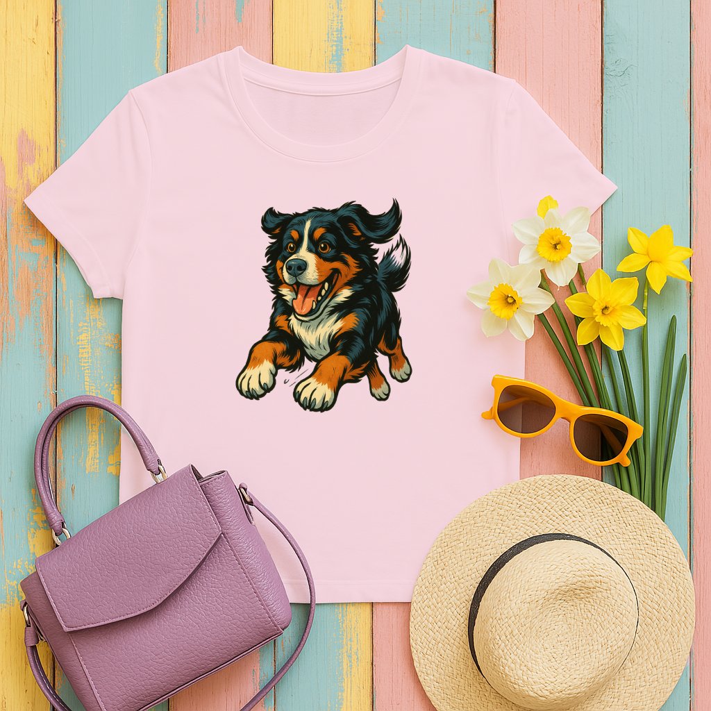 Happy Dog Graphic Tee perfect gift product