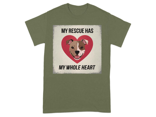 My Rescue Has My Whole Heart T-shirt product type